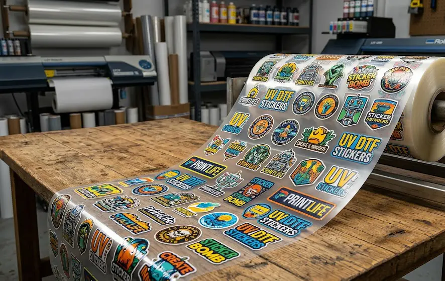 Impresión de DTF UV Premium por Metros (100x28 cm)