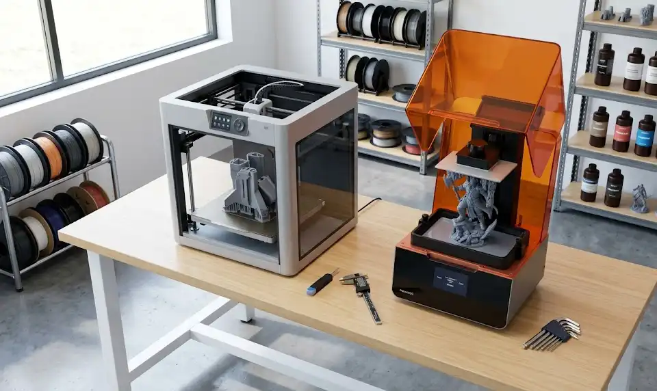 Taller profesional de impresión 3D FDM y Resina